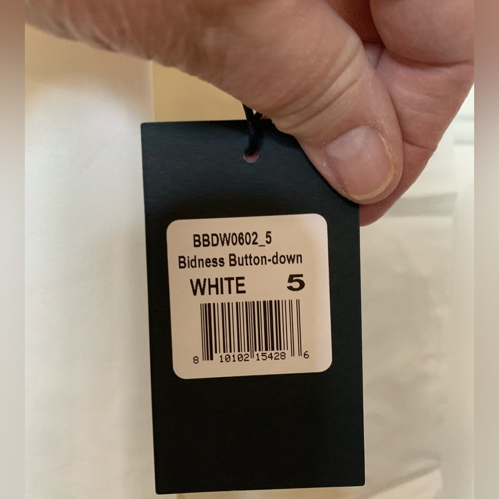 Men’s (BUNDLE OF TWO) White Dress Shirts NWT 🌴 - Picture 3 of 11